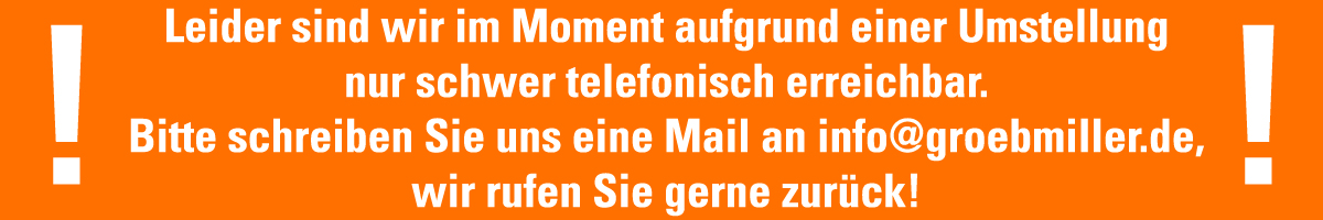 Störung Telefon Groebmiller Türautomatik, Tore und Antriebe, Brandschutztüren