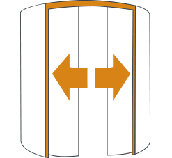 Bogen Schiebetüre von Gröbmiller